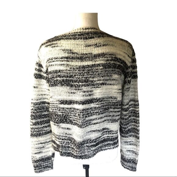 DIVIDED BY H&M MARBLED KNIT CROPPED PULLOVER SWEATER SIZE S - Picture 5 of 6